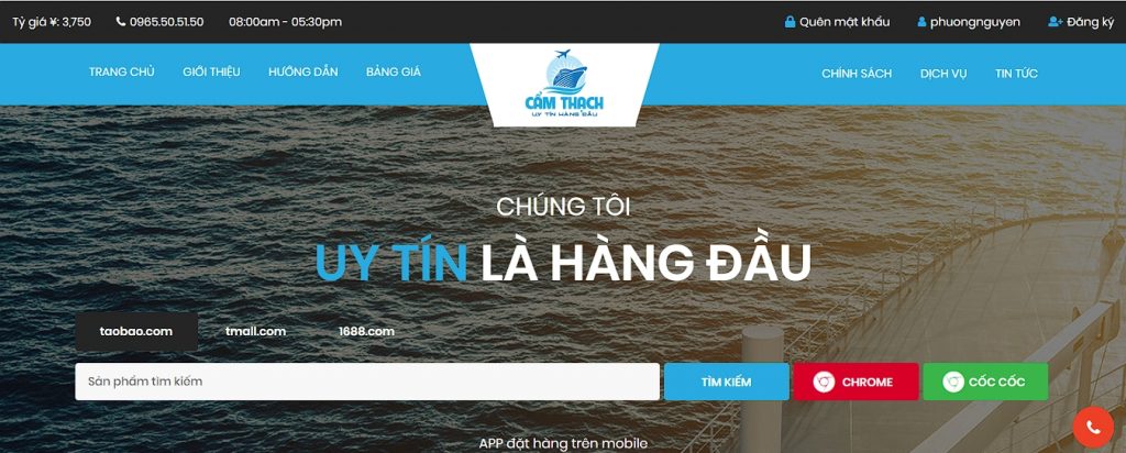 Công ty nhập hàng Trung Quốc Cẩm Thạch Company