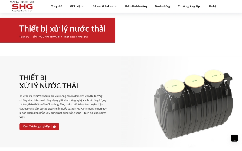 thiết bị xử lý nước thải