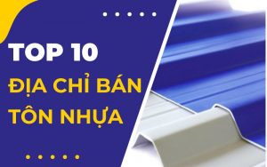 địa chỉ bán tôn nhựa