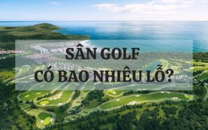 sân golf có bao nhiêu lỗ