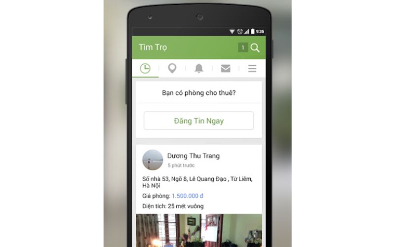 Tìm Trọ là ứng dụng được xây dựng dựa trên mô hình mạng xã hội