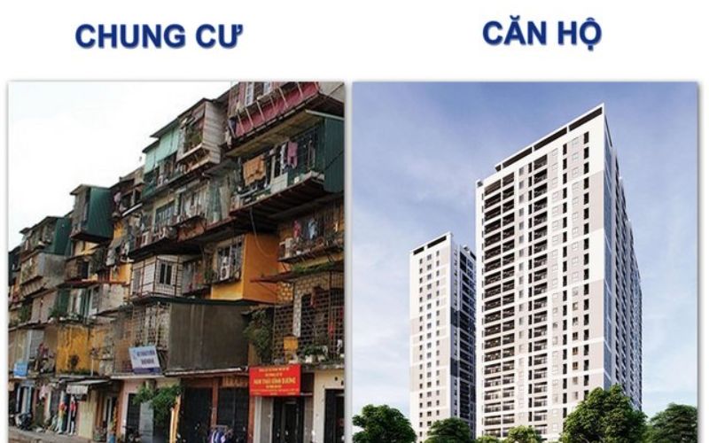 Phân biệt căn hộ và chung cư 