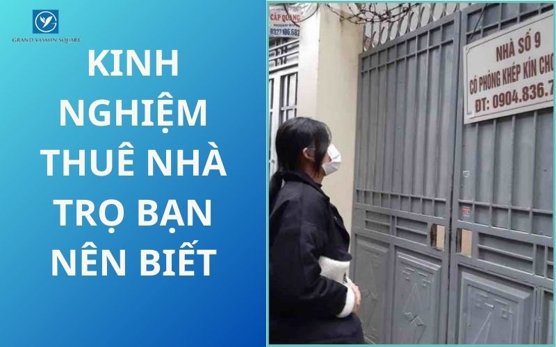 Kinh nghiệm thuê nhà trọ