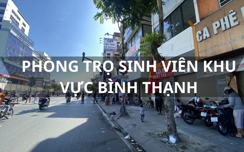 Khu vực phòng trọ giá rẻ Bình Thạnh