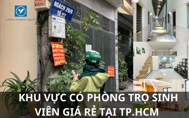 Top các khu vực phòng trọ sinh viên giá rẻ