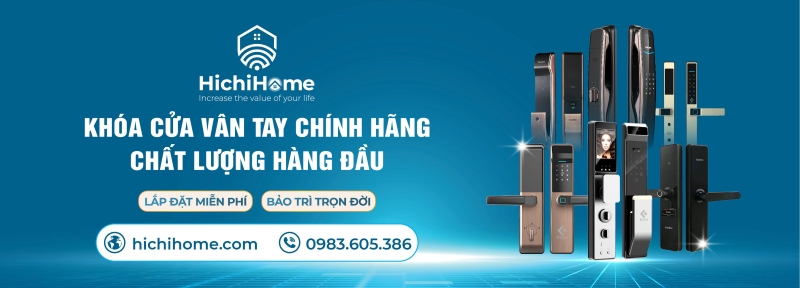 Đại lý phân phối và lắp đặt khóa điện tử HichiHome