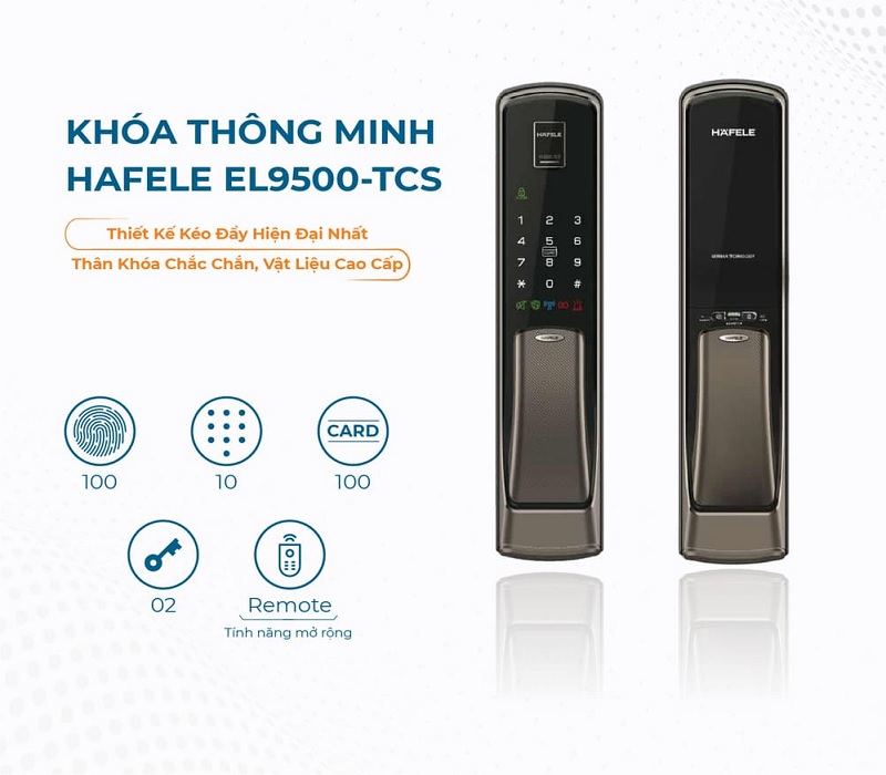 Khóa vân tay Hafele EL9500