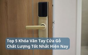 top khóa vân tay cửa gỗ