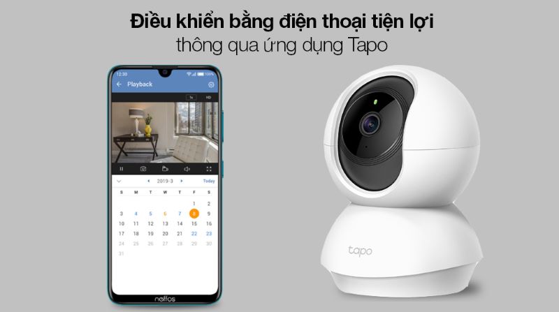 Camera WiFi 360 Độ 1536P TP-Link Tapo C210