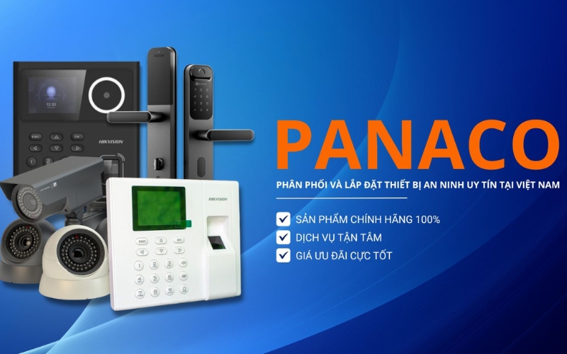 Đơn vị cung cấp hệ thống camera giám sát PANACO
