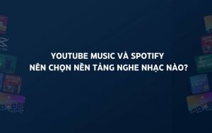 youtube music và spotify