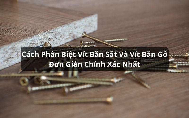 cách phân biệt vít bắn sắt và vít bắn gỗ