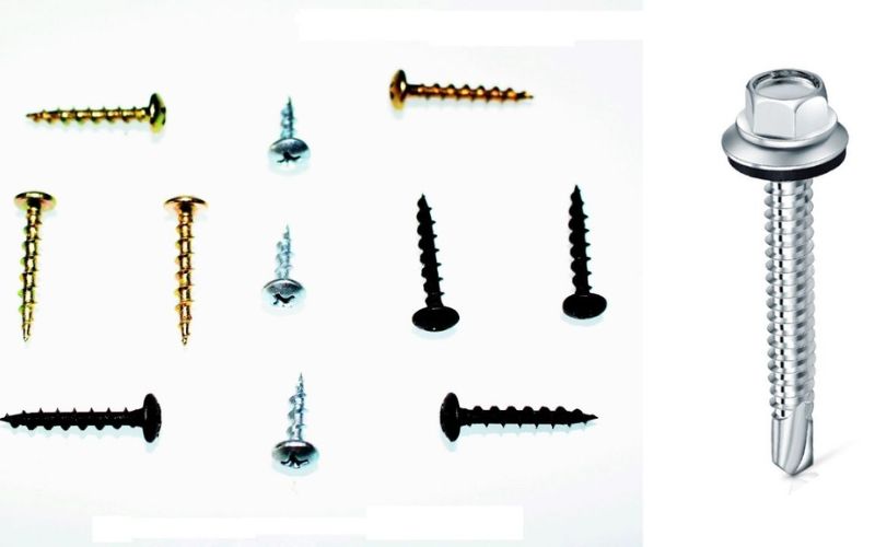 Phân biệt dựa vào thân vít