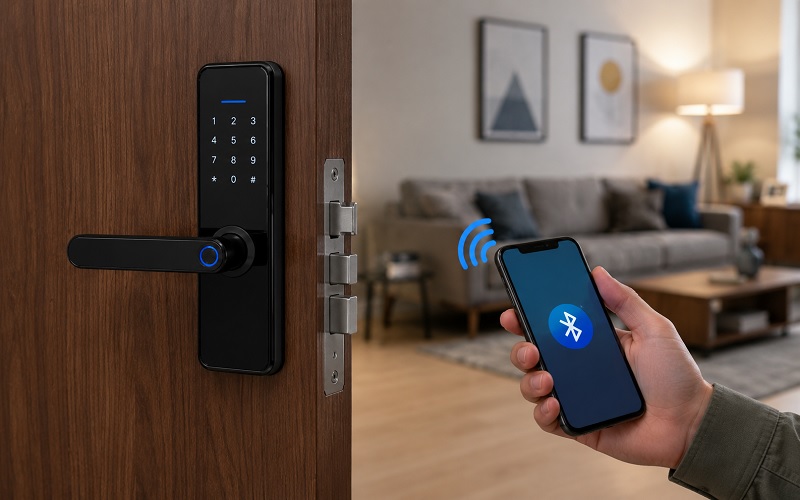 Khóa cửa thông minh Bluetooth