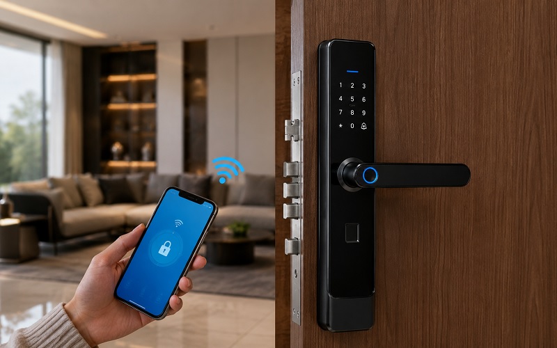Khóa cửa thông minh Wifi